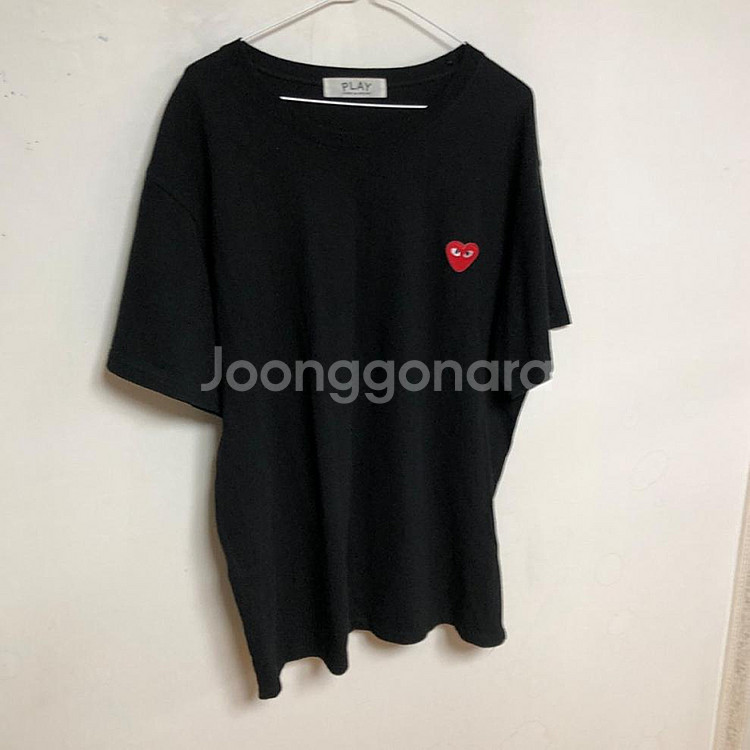 꼼데가르송 남성 반팔티 105XL--1