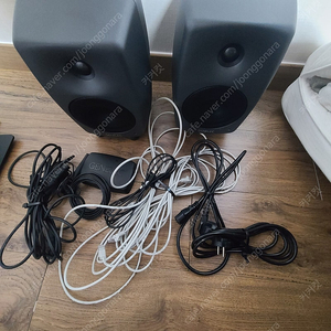 GENELEC 8330A (제네렉 8330AP+GLM) 세트 다크 그레이 팝니다.