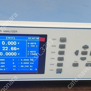 전력분석기 AINUO MULTI CHANNEL POWER ANALYZER AN87500