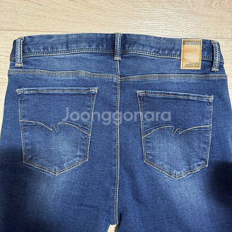 (새상품) 데님 팬츠 스키니진--9