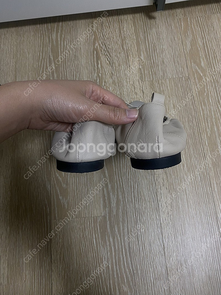 꺌랑 블랙라벨 배색플랫 240(택포)--3