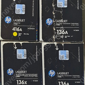 HP 정품토너 W1360X(NO.136X) / W1360A(NO.136A) 팝니다