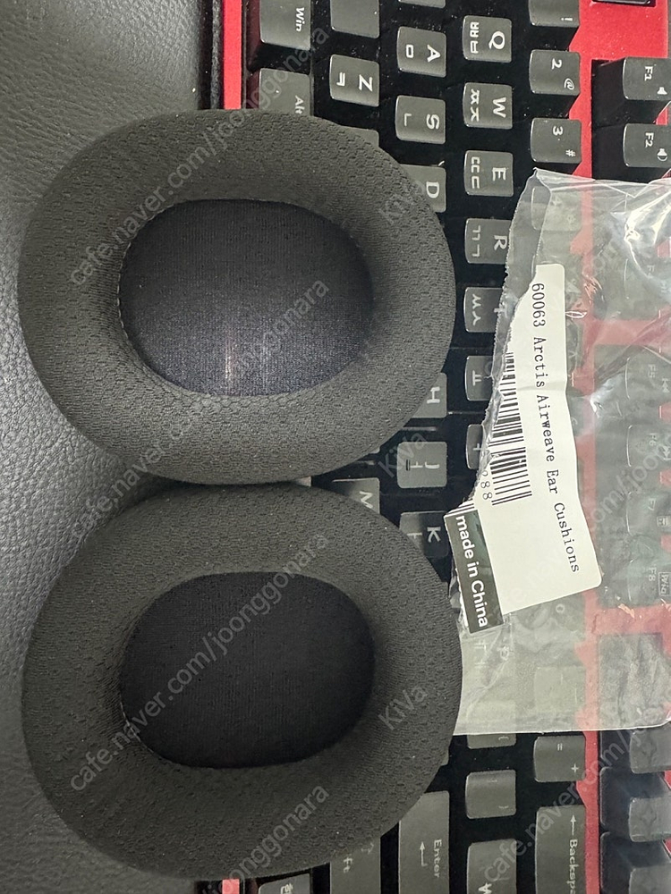 스틸시리즈 Arctis AirWeave Cushions 이어쿠션 팝니다.--0