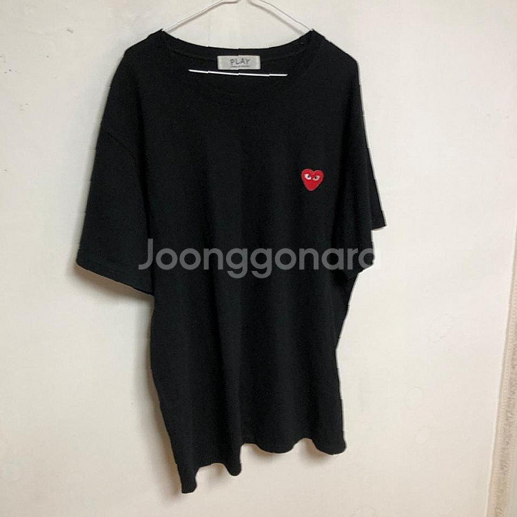 꼼데가르송 남성 반팔티 105XL--1