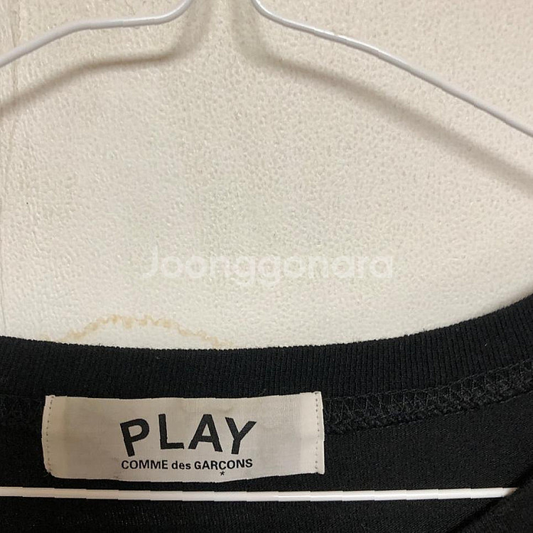 꼼데가르송 남성 반팔티 105XL--3