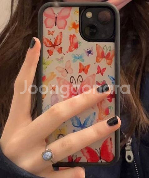 (미개봉)와일드플라워 케이스 버터플라이 아이폰 11프로...--0
