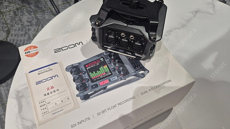 Zoom F6본체 이미지
