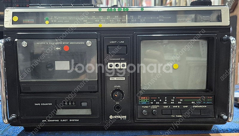 히타치 Hitachi C6-630 브라운관 단파 라디오...--0