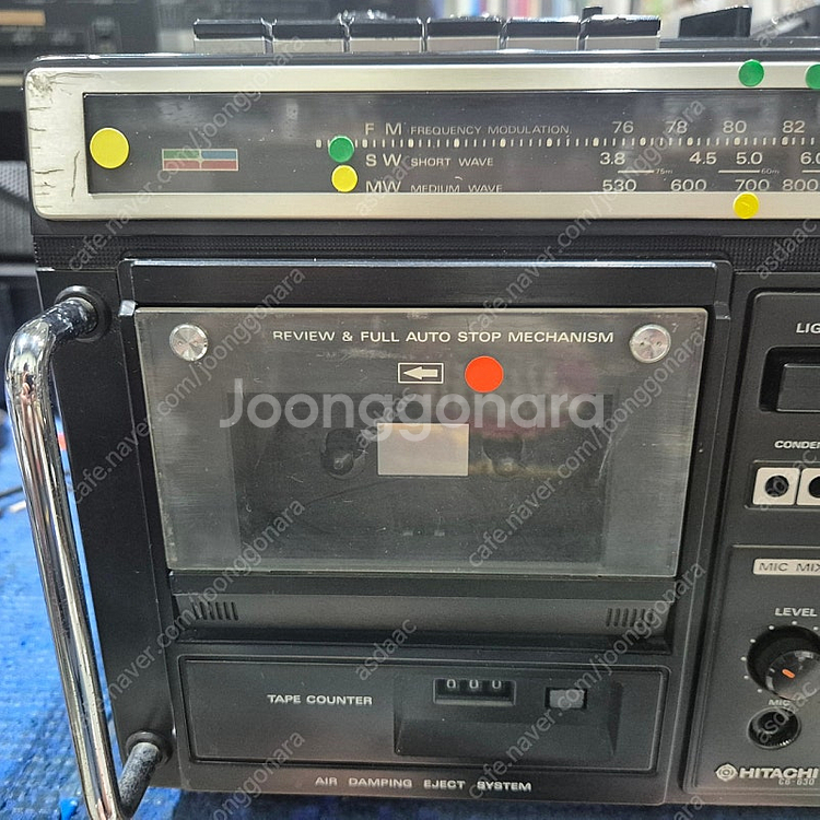 히타치 Hitachi C6-630 브라운관 단파 라디오...--1