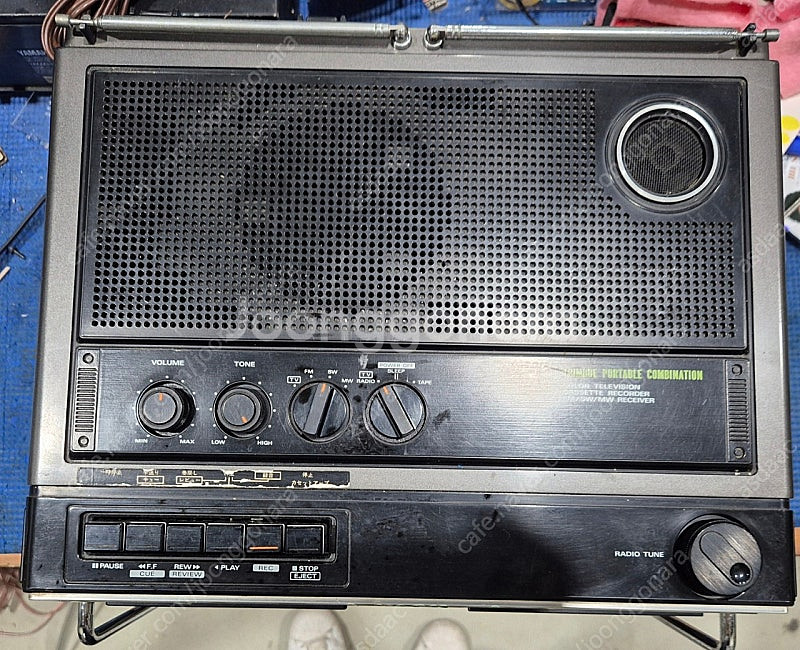 히타치 Hitachi C6-630 브라운관 단파 라디오...--3