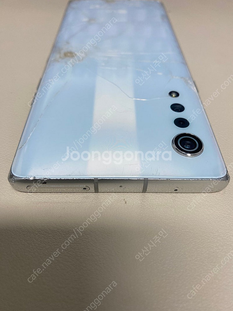 LG G9 벨벳 화이트 128기가 액정깨끗! 무잔상! ...--3