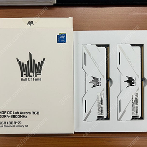 ddr4-3600 갤럭시 호프 16g(8x2) 팝니다