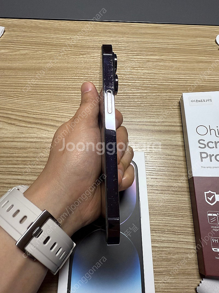 아이폰 14PRO 딥퍼플 256기가 팝니다--4