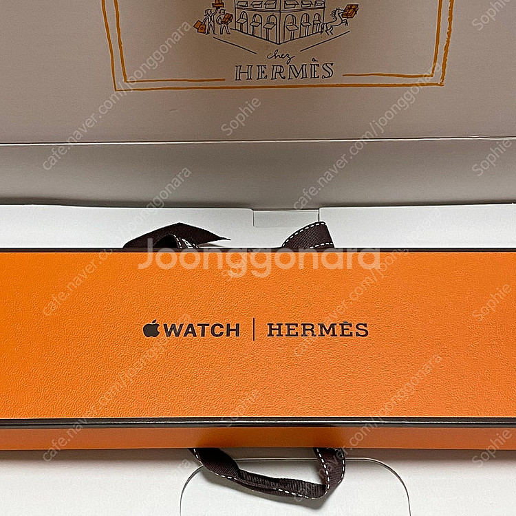 애플워치 에르메스 스트랩 에토프 45mm--1