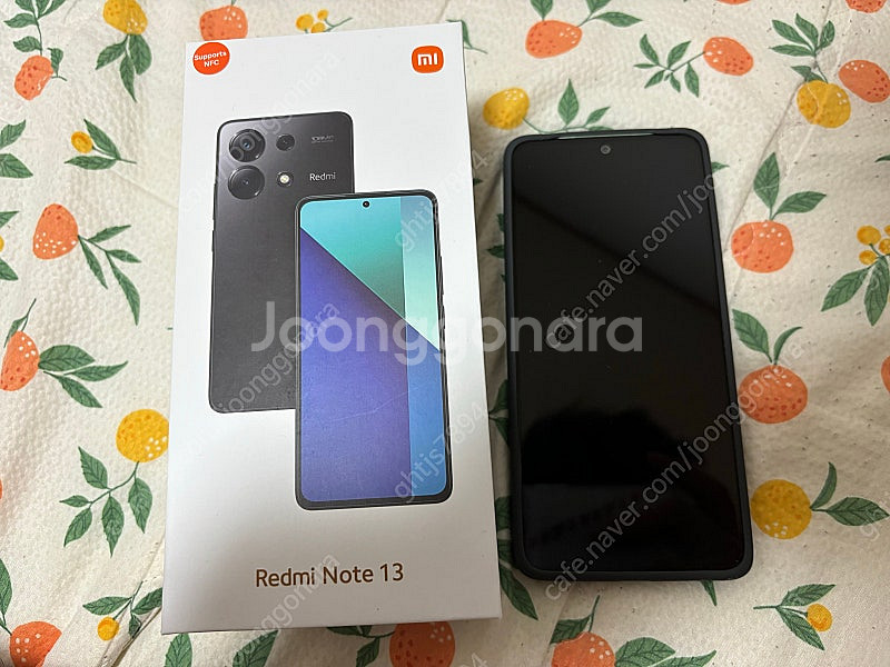 레드미 홍미노트 13 민트그린 256g 8g램 거의새것...--0