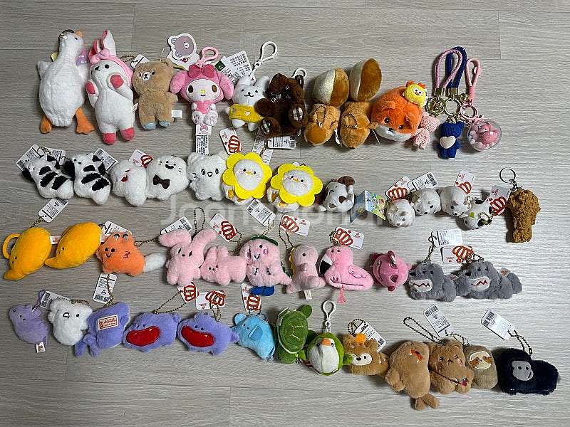 짱오락실 인형뽑기 미니인형 인형키링 키링 귀여운인형 먼...--0