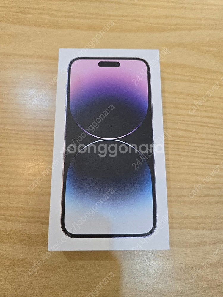 아이폰14프로맥스딥퍼플128gb 자급제미개봉판매합니다--0