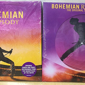 OST - bohemian rhapsody 보헤미안 랩소디 영화 사운드트랙 엘피 음반 픽쳐디스크 queen, picture disc