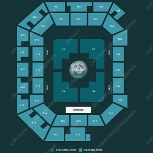 맨앞가능 데이식스 콘서트 중콘 플로어