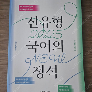 신유형 2025국어의정석