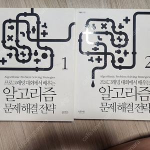 알고리즘 문제해결전략 1,2권