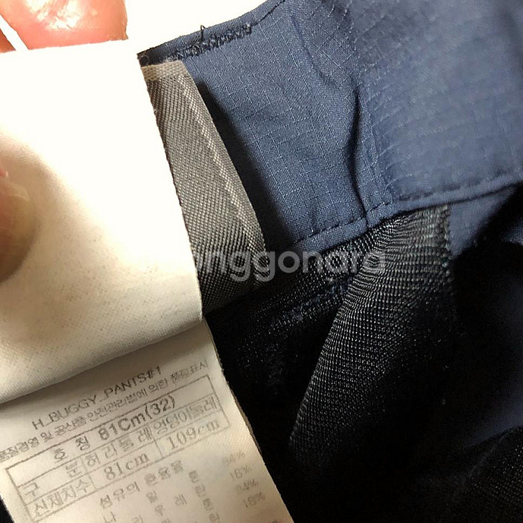 깨끗 블랙야크 남성 여름 바지 32인치--3