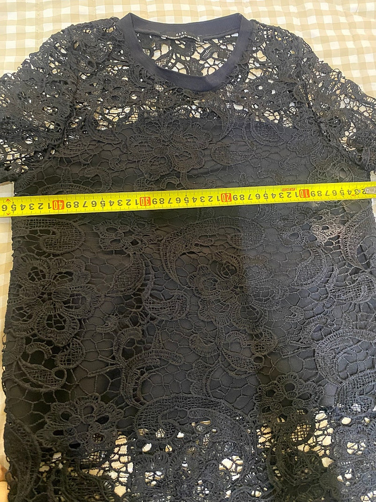 자라 레이스 블라우스 이미지