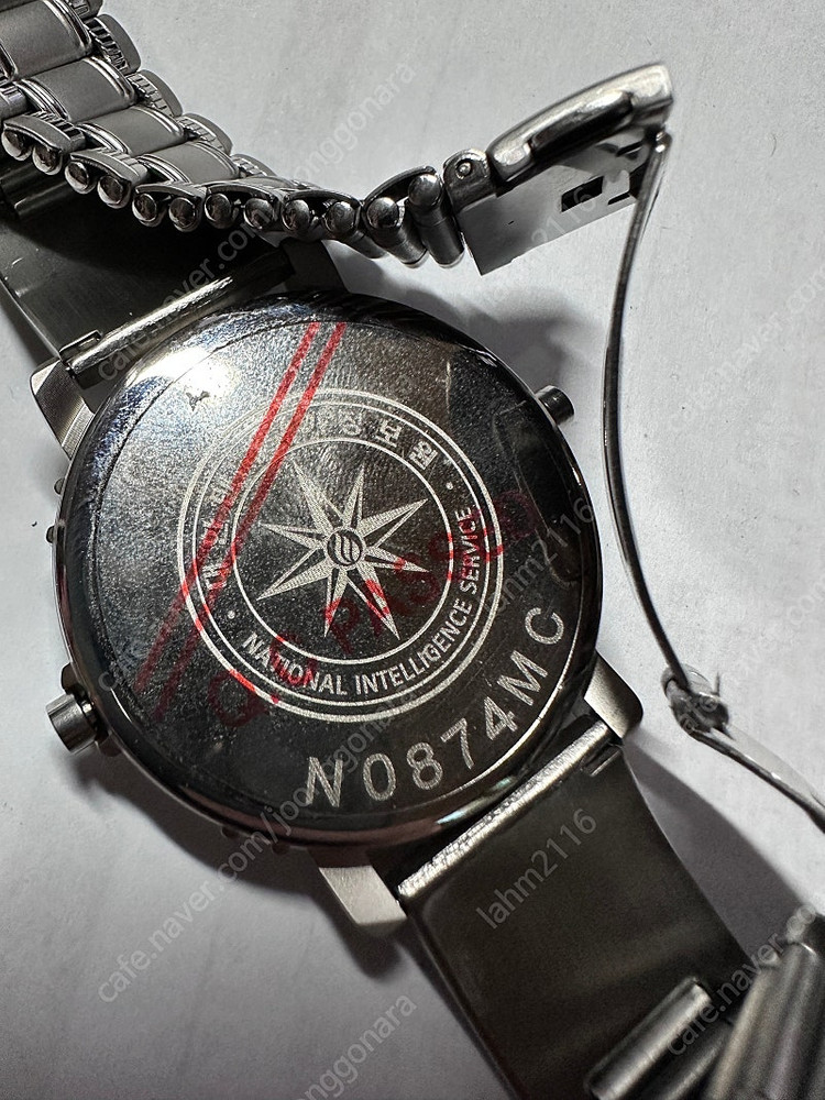 국정원 절대시계 듀얼메탈 판매합니다 이미지