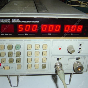 MICROWAVE FREQUENCY COUNTER ( 5343A )