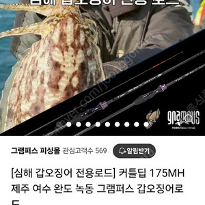 그램퍼스 커틀딥 170H 심해갑오징어대