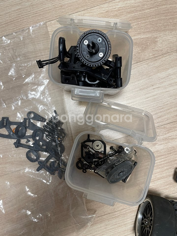 X-RAY t4 두대 한대는 부품용과 투어링전 캐링백 ...--5