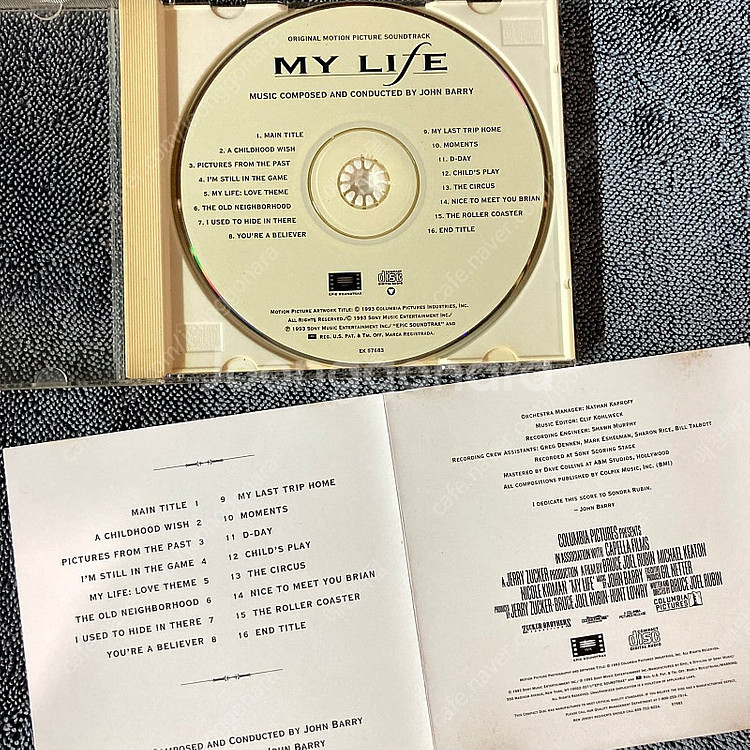 [무료드림/CD] 마이 라이프 My Life 영화음악--5