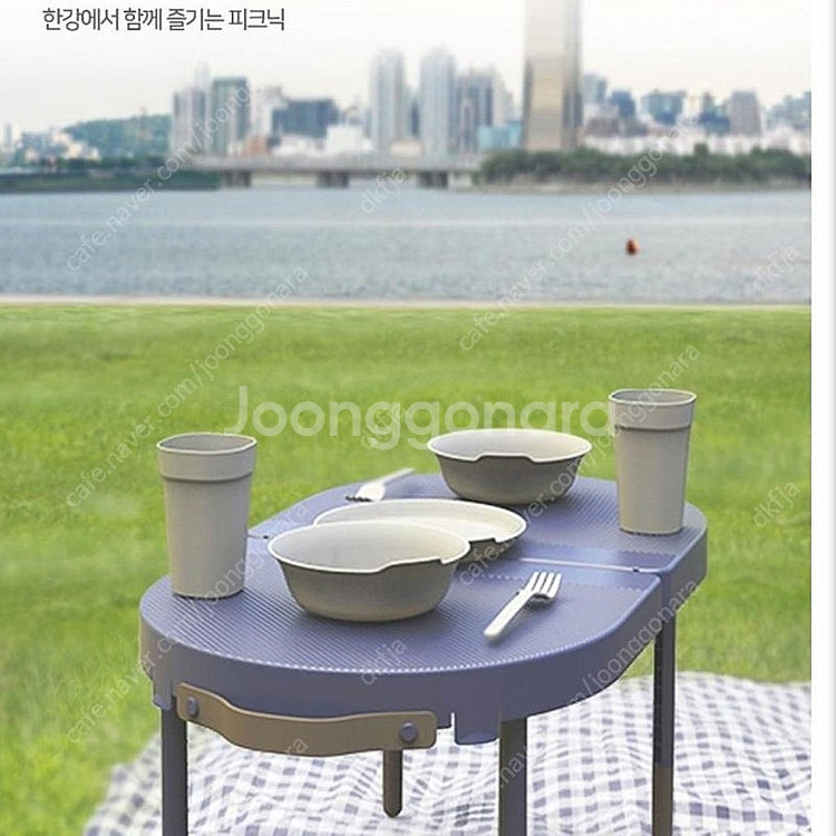 접이식 피크닉 테이블 와이드형--3