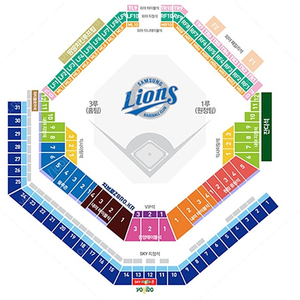 9월28일 삼성vsLG 3루 내야지정석
