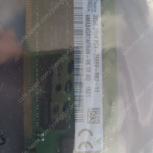 HPE서버용 ddr4 32gb 2666v 미사용 메모리 입니다.