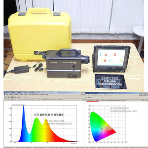 탑콘 SR-3A 분광 방사 휘도계