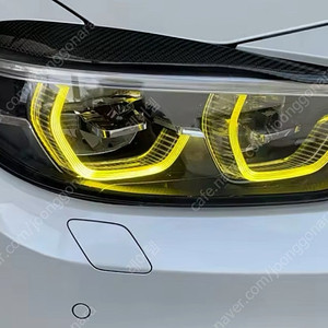 노란 DRL, BMW M3 M4 F80 F82 F36 LCI M3 430i 440i 엔젤 아이즈 멀티 컬러 LED 주간 주행등 DRL 모듈,
