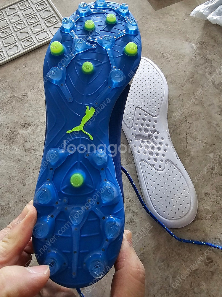 푸마 축구화 울트라 얼티메이드 107506 블루 MG 올라운드--1