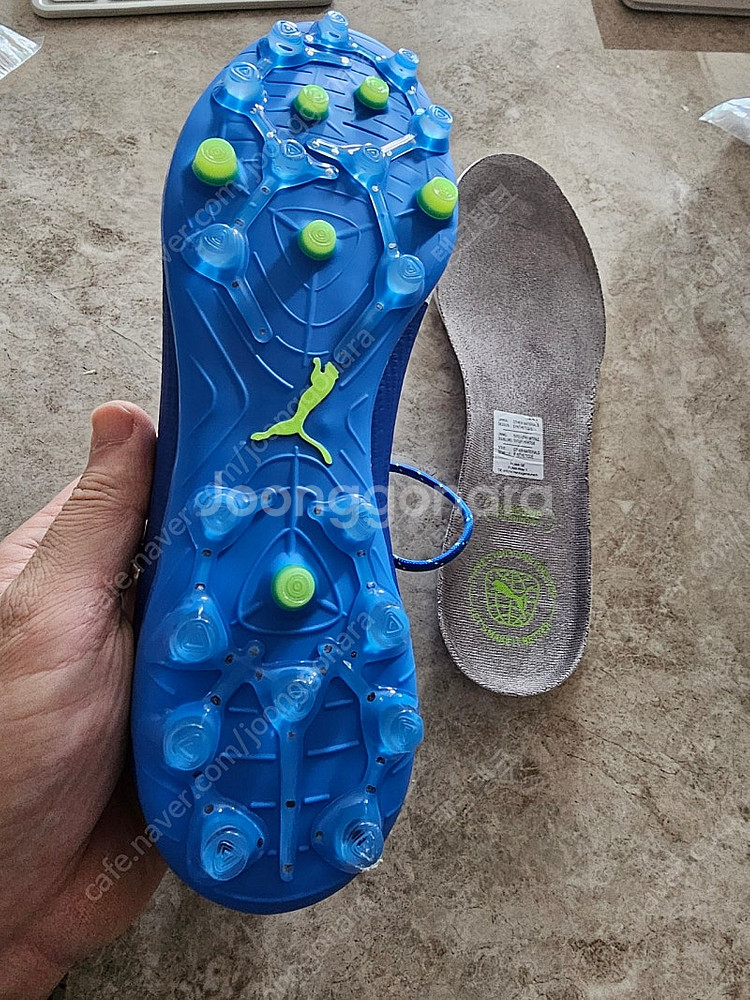 푸마 축구화 울트라 얼티메이드 107506 블루 MG 올라운드--6