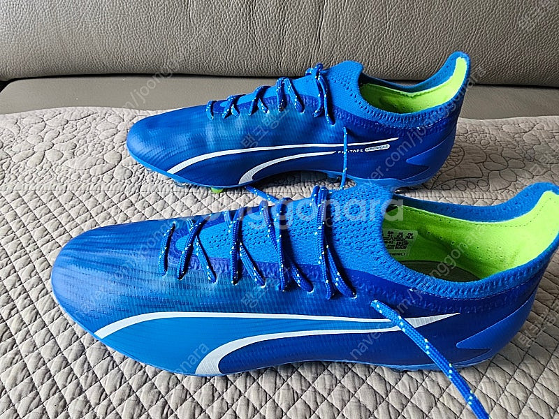 푸마 축구화 울트라 얼티메이드 107506 블루 MG 올라운드--8