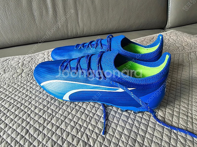 푸마 축구화 울트라 얼티메이드 107506 블루 MG 올라운드--9