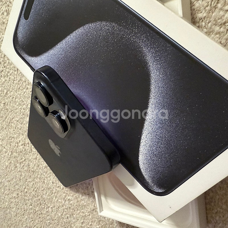 아이폰 15프로 맥스 256 블루티타늄 판매 합니다--2
