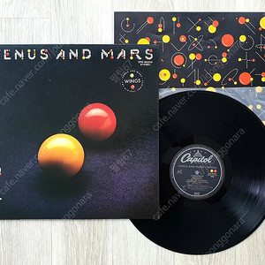 (LP 판매) 폴 매카트니 (Paul McCartney) Venus And Mars 1975년 일본반