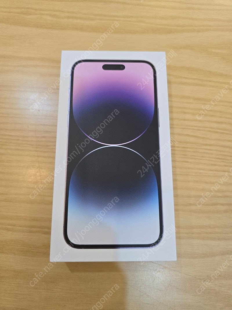 아이폰14프로맥스딥퍼플128gb 자급제미개봉판매합니다--0