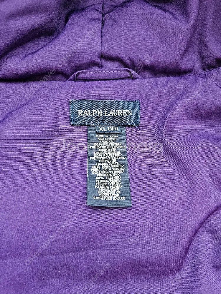 폴로 푸퍼 숏패딩 XL (140~150사이즈 추천)--6