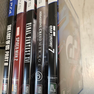 ps5 스파이더맨2,그란7,파판16,어크미라지,라오어2