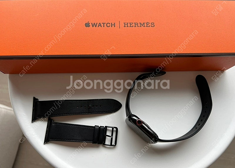 애플워치8 45mm 에르메스 블랙--2