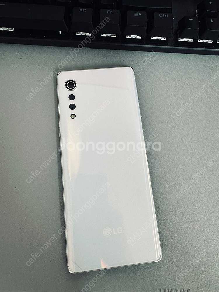 LG G9 벨벳 화이트 128기가 액정S급! 매우깨끗!...--1