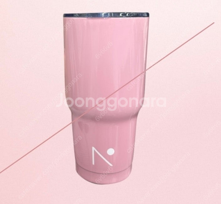 새제품)노베브 핑크 텀블러 500ml--0