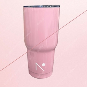 새제품)노베브 핑크 텀블러 500ml